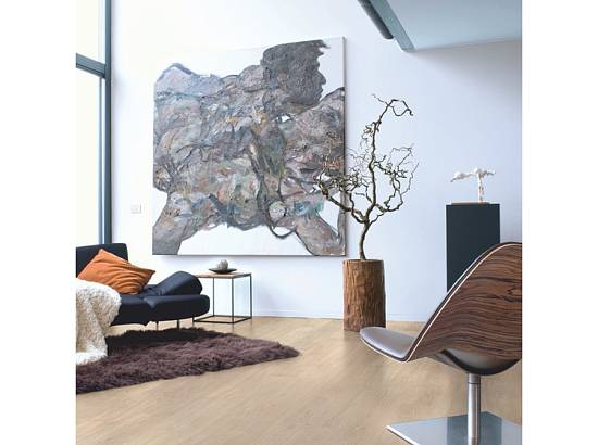 Ламінат Quick-Step Eligna Hydroseal EL1304 Дошка Дуба Світло-Сіра (32/8) (0,215кв.м/шт) (8шт/уп)