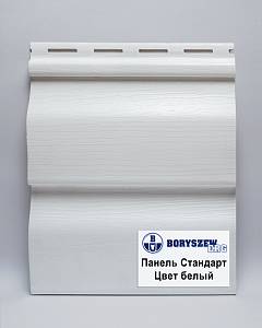 250-Б Сайдинг Boryszew Стандарт (203*3810мм) белый (24шт/уп)