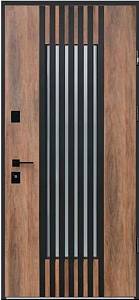 Двері вхідні Hardy St Securemme HPL Regola  dark honey (870*970*2050)