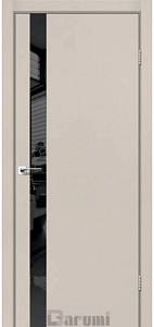 Дверь  Darumi Plato Line PTL-04/PTL-03 800*2000 Cерый бетон черн стекло/белый мат черн вс глухое ВІТРИНА