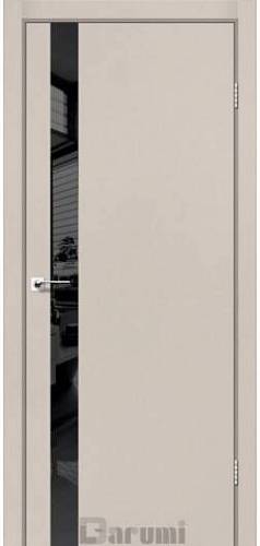 Дверь  Darumi Plato Line PTL-04/PTL-03 800*2000 Cерый бетон черн стекло/белый мат черн вс глухое ВІТРИНА