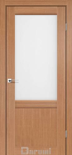 Дверь межкомнатная Darumi Galant-01 Дуб натуральный (800*2000) стекло сатин