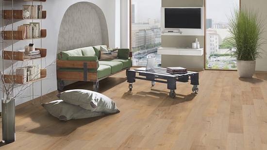 Ламинат Krono Original Super Natural Classic 4V К266 Дуб Хейфилд 32/8 (0,2467кв.м/шт) LW