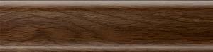 Плінтус Salag (SG56) №54 махагони паркет (56*20*2500мм) матовый (32шт/уп)
