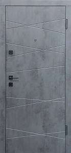 Двері вхідні Форт Нокс Сіті Оксид Темний DL-37 850 х 2030 квартира 950 права