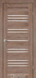 Дверь межкомнатная Darumi Versal Орех бургун (800*2000) стекло сатин белый(Ск_Д)