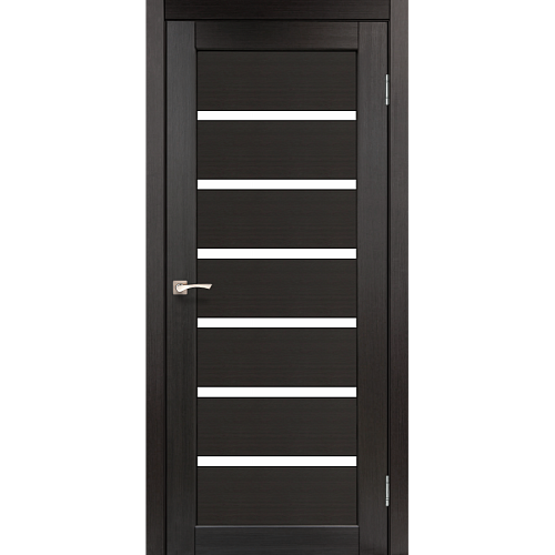 Двери Korfad Porto РR-01 венге 0,80х2 сатин белый