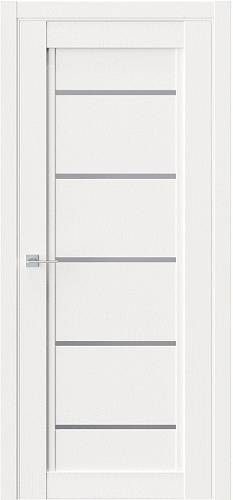 Двері  міжкімнатні FDC (QD) модель QP3 Білий емлеєр 700х2000 скло сатин