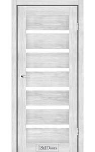 Дверне полотно FLORIDA StilDoors Сандал (800*2000) ПВХ, стекло сатин (СК)