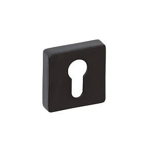 Фиксатор(накладка) SYSTEM (квадрат) под ключ RO11Y AL6 Черный Матовый