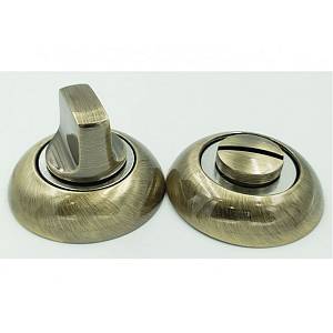 Фиксатор Trion круглый WC  17-AL  AB/CP NEW бронза/хром (FTE47+17#knob)