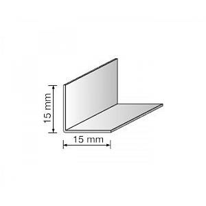 15Л Угол ПВХ Люкс (15х15) белый (2,75м.п./шт) (25шт/уп)