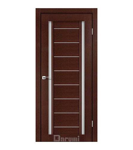 Дверь межкомнатная Darumi Madrid Венге панга (800*2000) стекло сатин белый