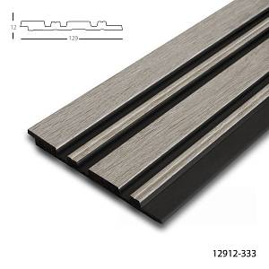 Панель стеновая полимерная Клевер  12912- 333 (129*12*2900мм) (20шт/уп)