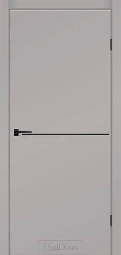 Дверне полотно TOLEDO 800 х 2000, RAL 7047 Світло Сірий
