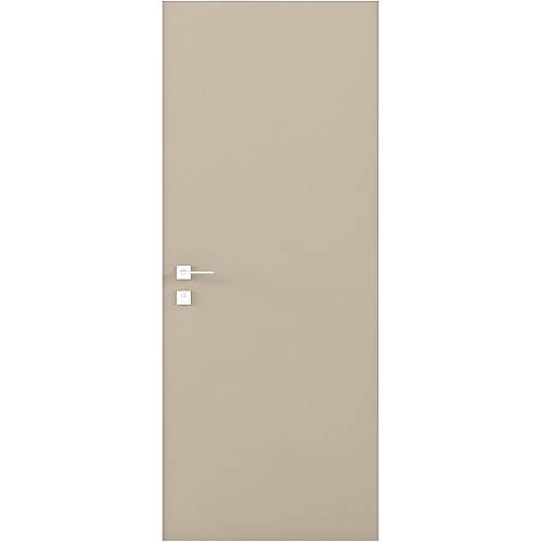 Дверь Родос Prima Alum RAL 1019 (800*2000) окрашенная, глухая+алюминевый профиль по контуру