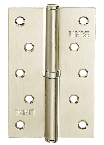 Петля MVM H - 120 R SN (125 * 75 * 2,5 мм) права матовий нікель